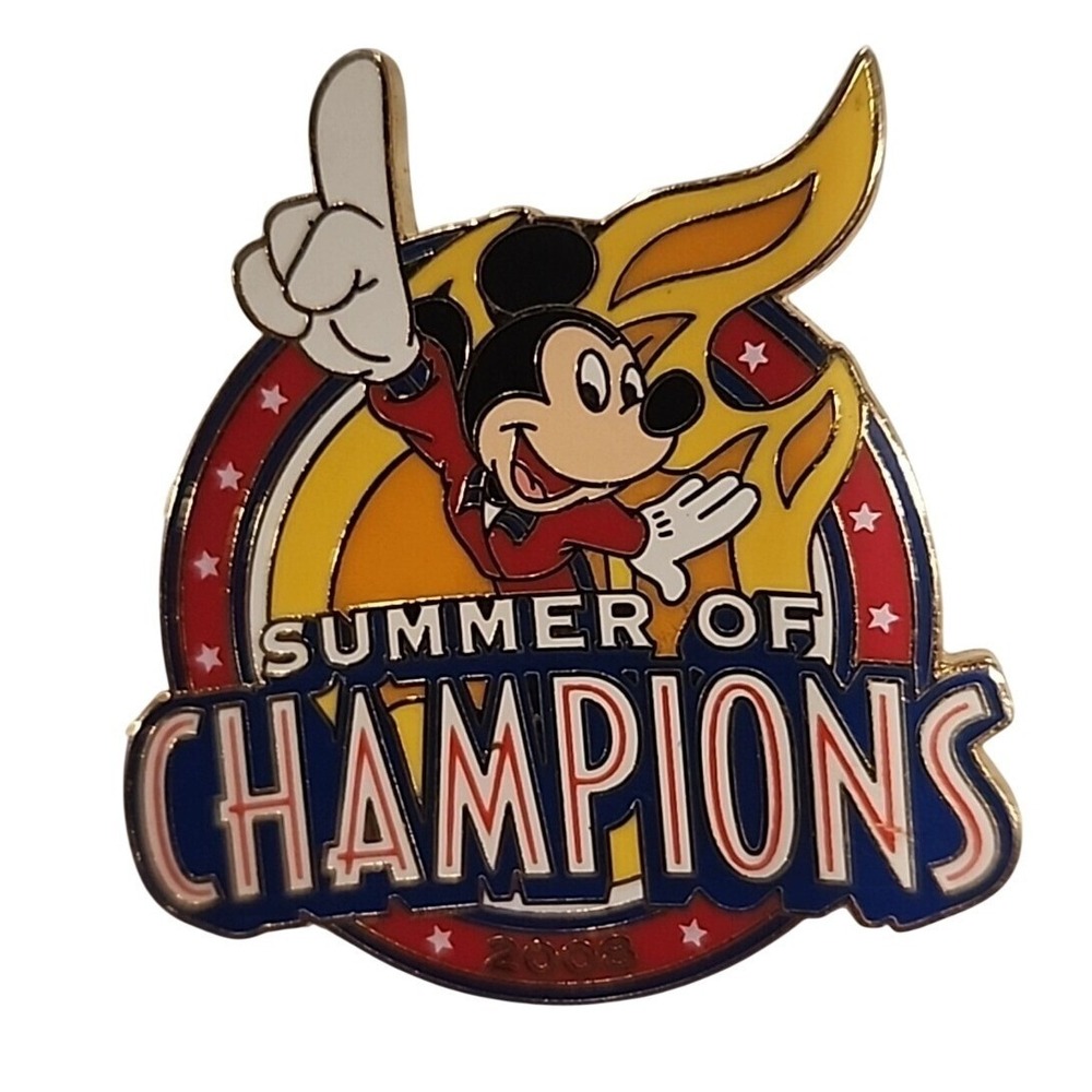 Disney Pin‎ Mickey American Olympic Team Member Summer of Champions 2008 63954